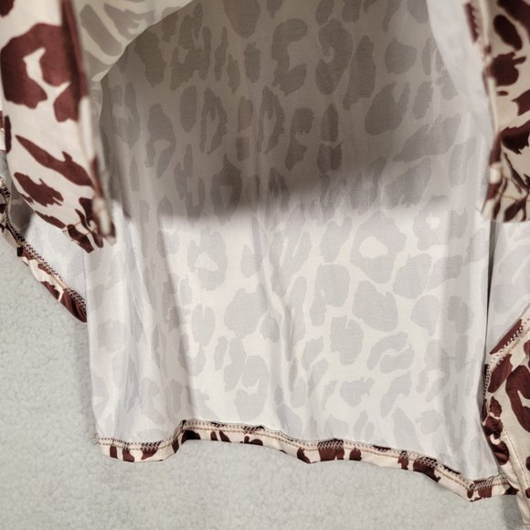 Order Plus Leopard Stretch NEW Pull On Asymmetrical Relaxed Flowy Fairy Skirt - Picture 6 of 16